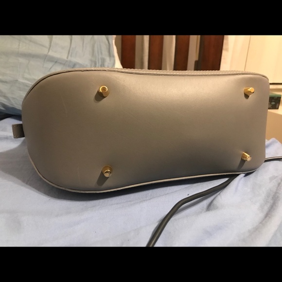 Authentic Burberry Blue/ Grey CrossBody Satchel - Picture 6 of 6